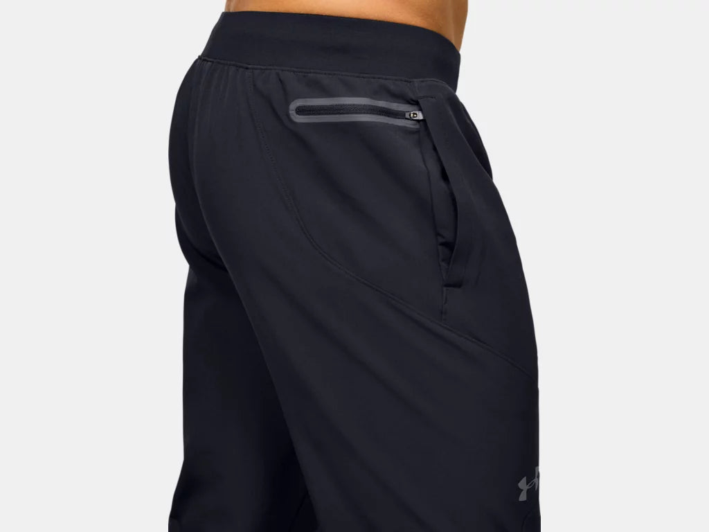 UA Unstoppable Tapered Pants M Black