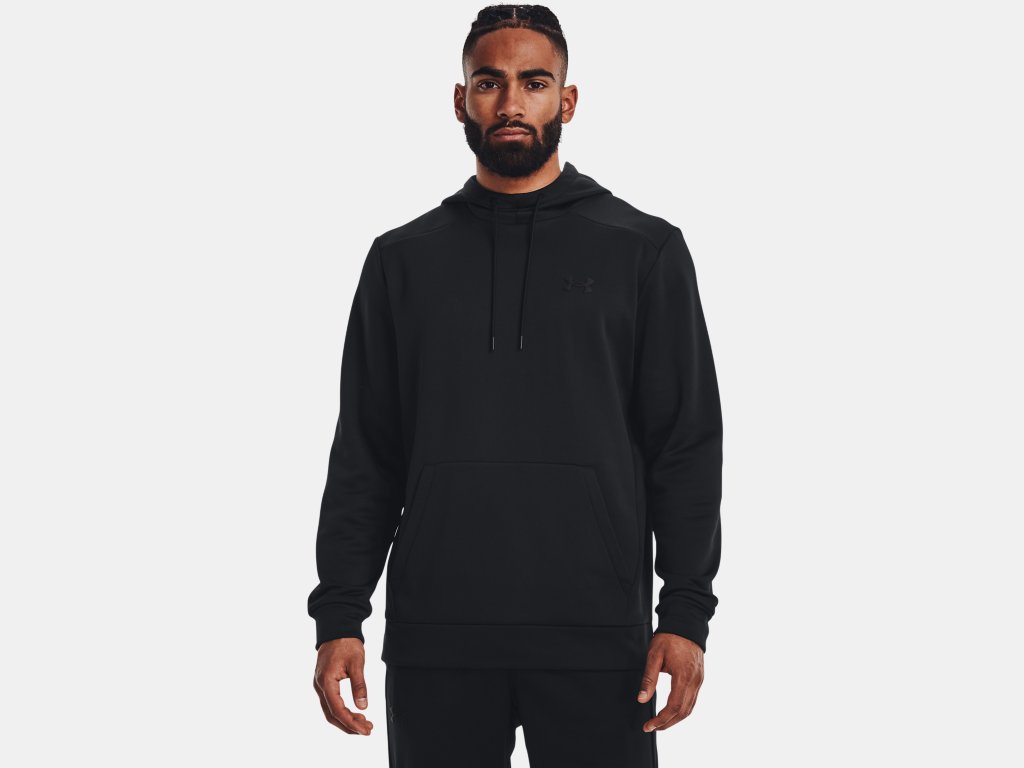 UA Armour Fleece® Hoodie M Black