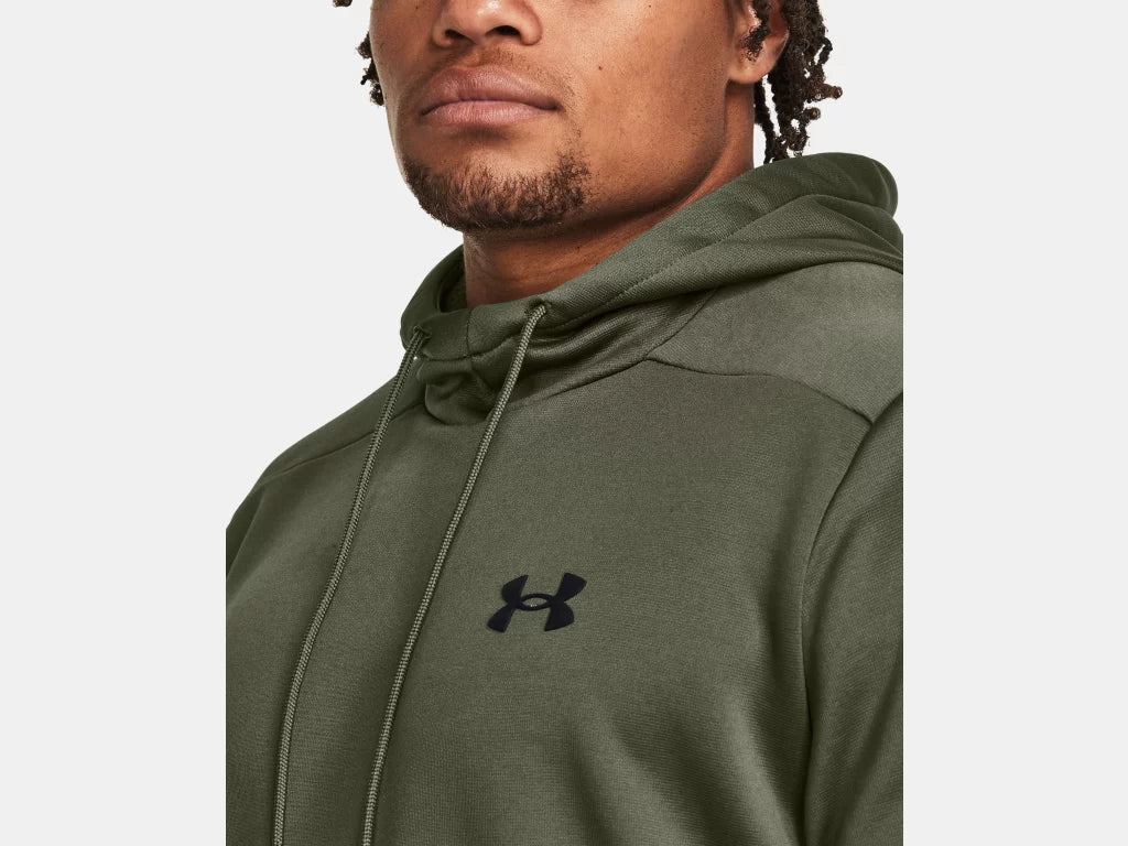 UA Armour Fleece® Hoodie M Marine OD Green