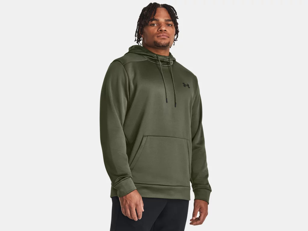 UA Armour Fleece® Hoodie M Marine OD Green