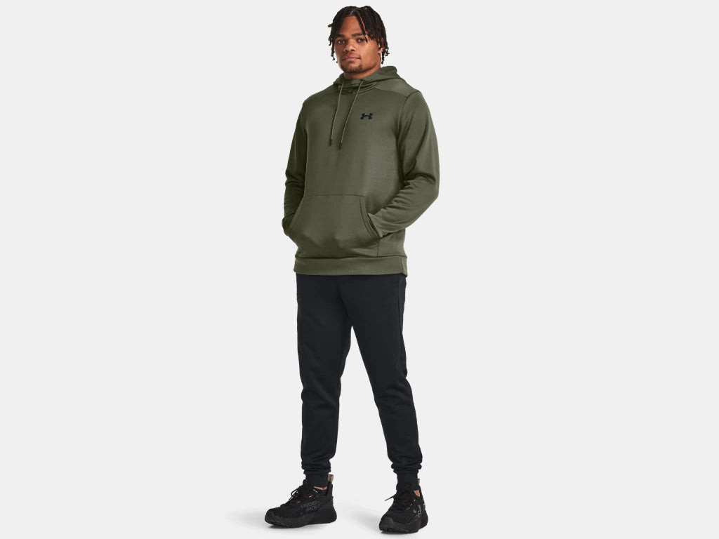 UA Armour Fleece® Hoodie M Marine OD Green