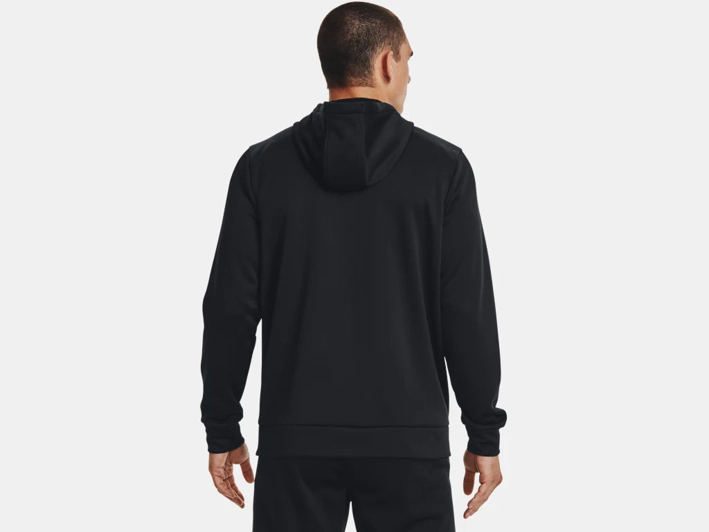 UA Armour Fleece® Full-Zip Hoodie M Black