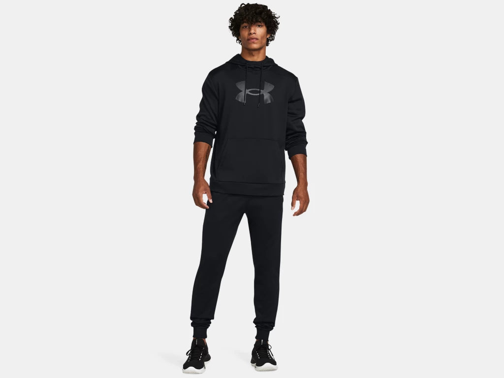 UA Armour Fleece Joggers M Black