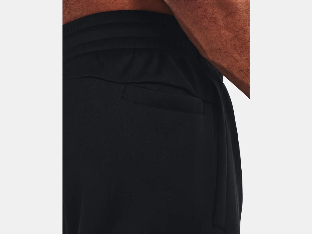 UA Armour Fleece Joggers M Black