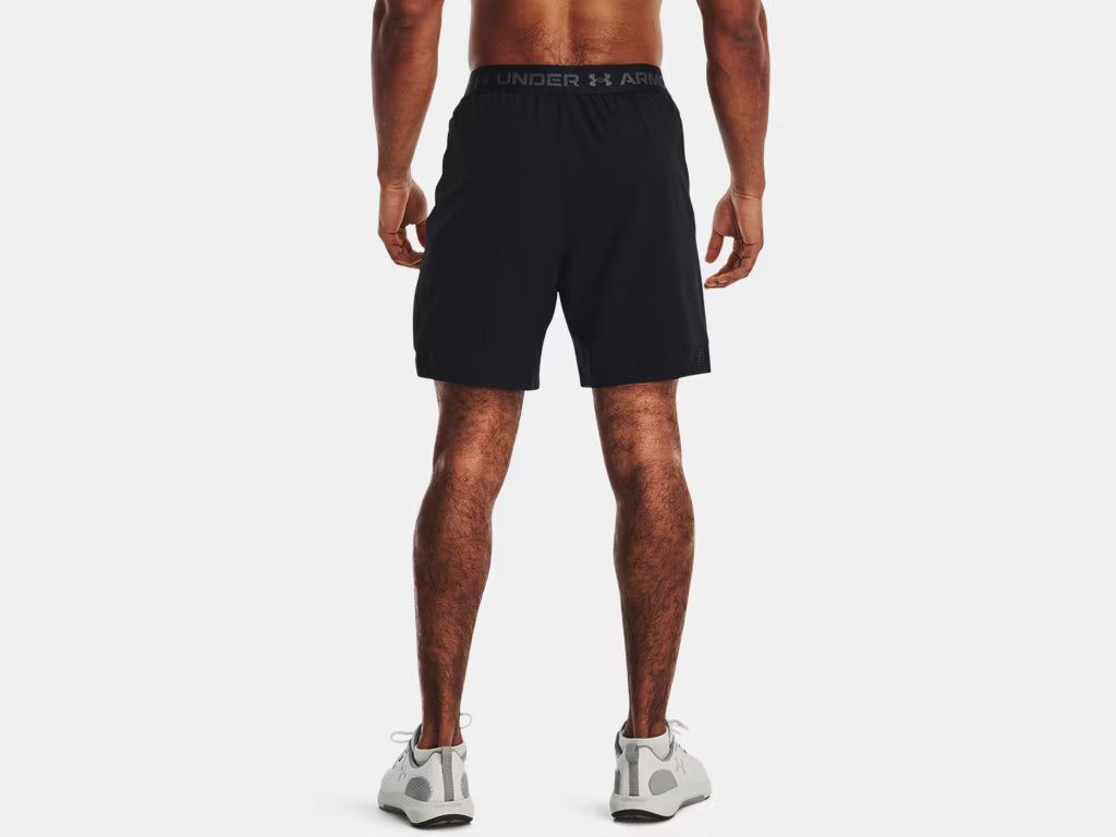 UA Vanish Woven 6" Shorts M Black/Grey