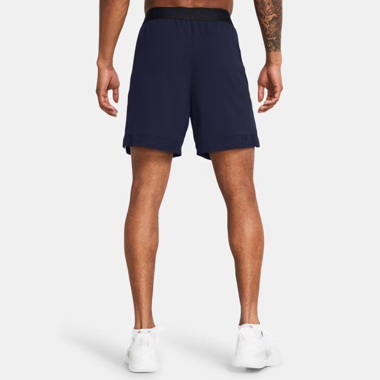 UA Vanish Woven 6" Shorts M Midnight Navy