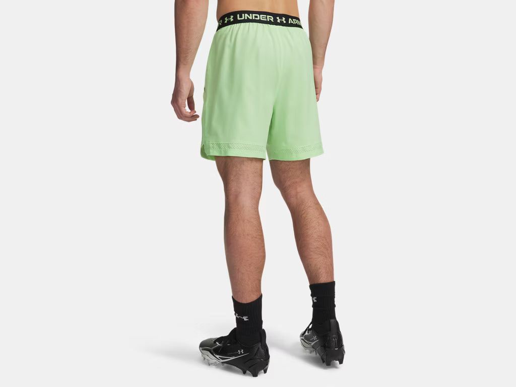 UA Vanish Woven 6" Shorts M Lumos Lime/Black