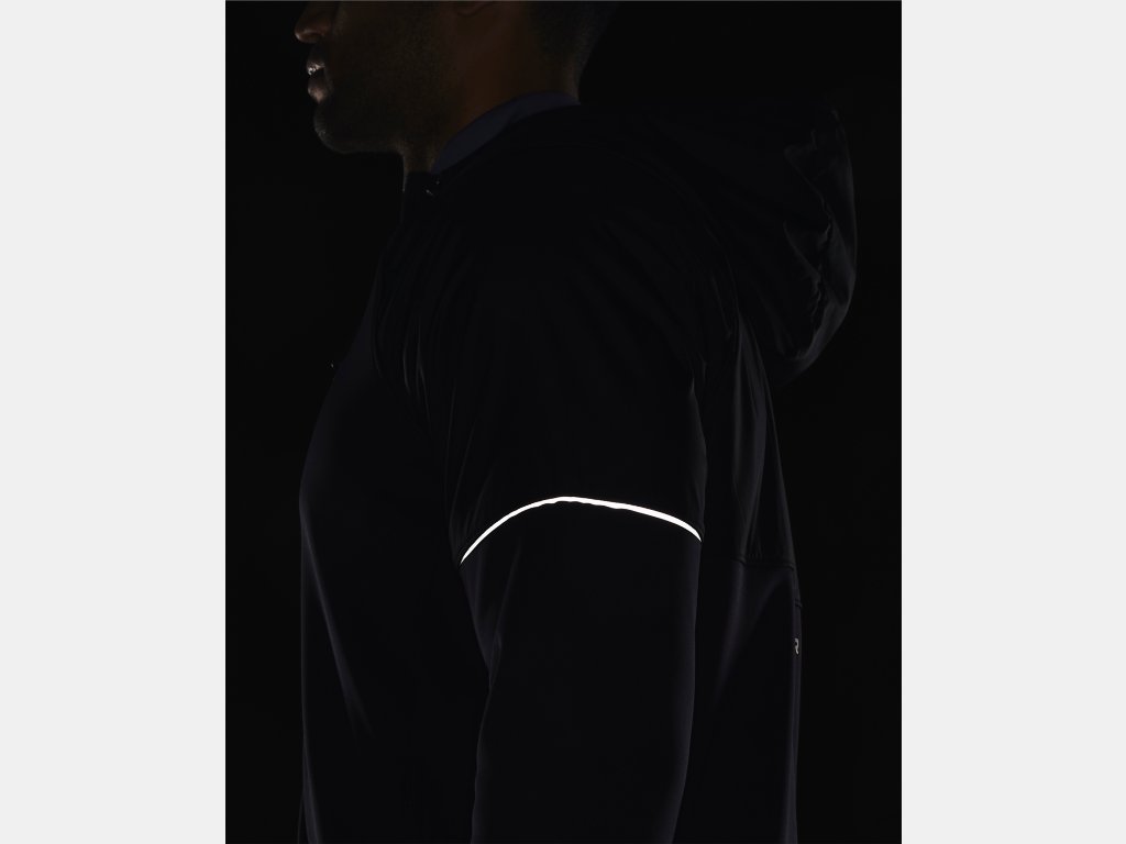 UA Armour Fleece Storm Full-Zip Hoodie M Black/Pitch Gray