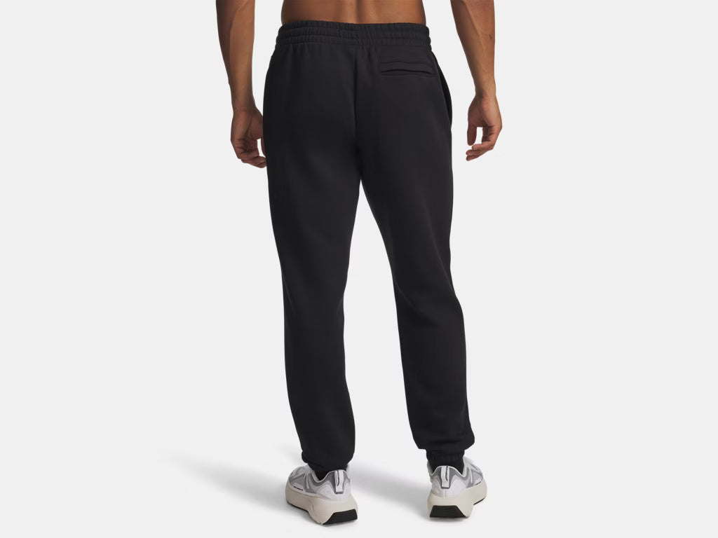UA Icon Fleece Joggers M Black/White