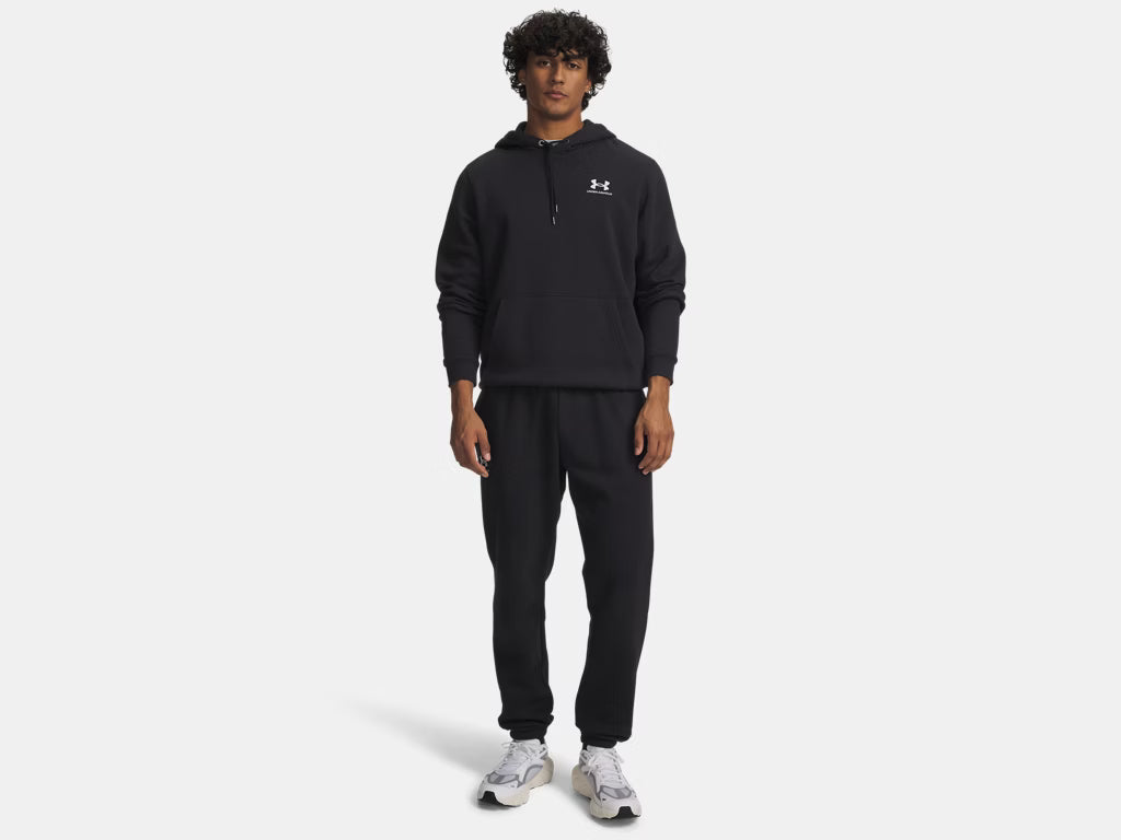 UA Icon Fleece Joggers M Black/White