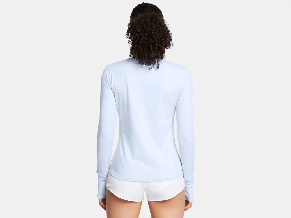 UA Launch Pro Half Zip W Nimbus Blue