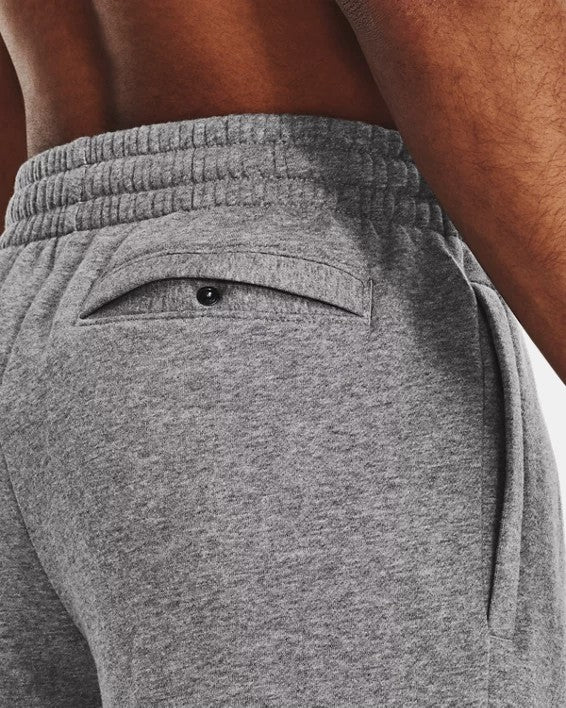 UA Rival Fleece Shorts M Grey