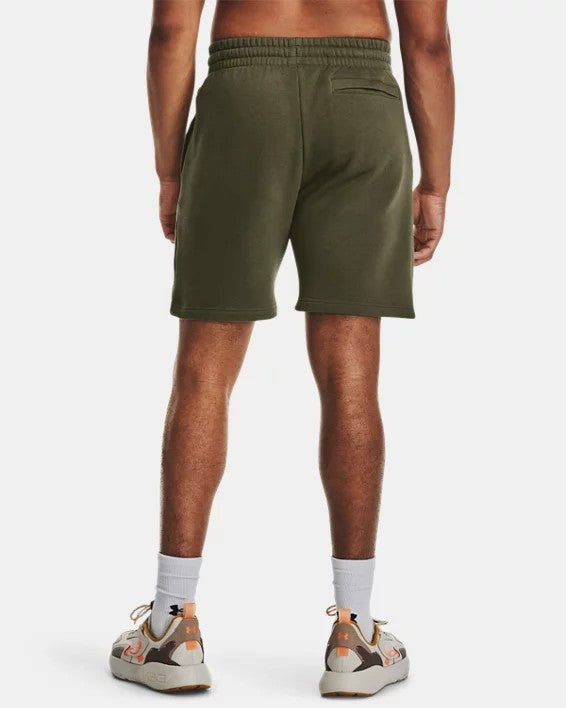 UA Rival Fleece Shorts M Khaki