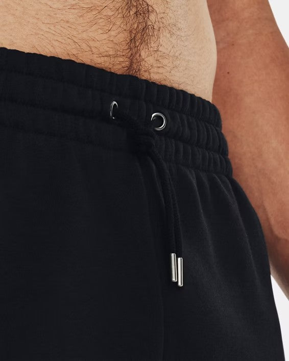 UA Icon Fleece Shorts M Black