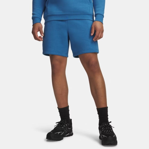 UA Icon Fleece Shorts M Aegean Blue
