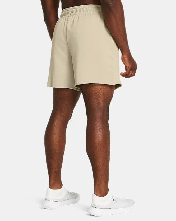 UA Rival Terry 6" Short M Cream