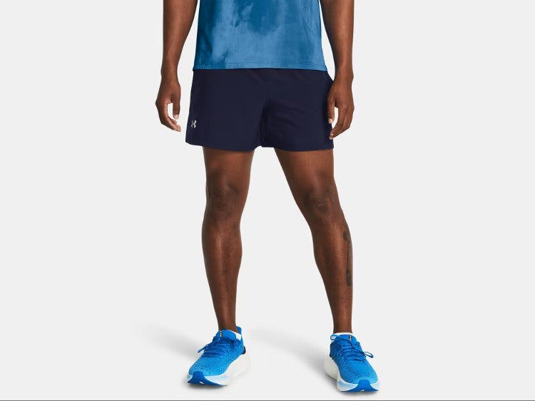 UA Armour Launch 5'' Unlined Shorts M Midnight Navy