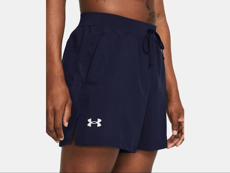 UA Armour Launch 5'' Unlined Shorts M Midnight Navy