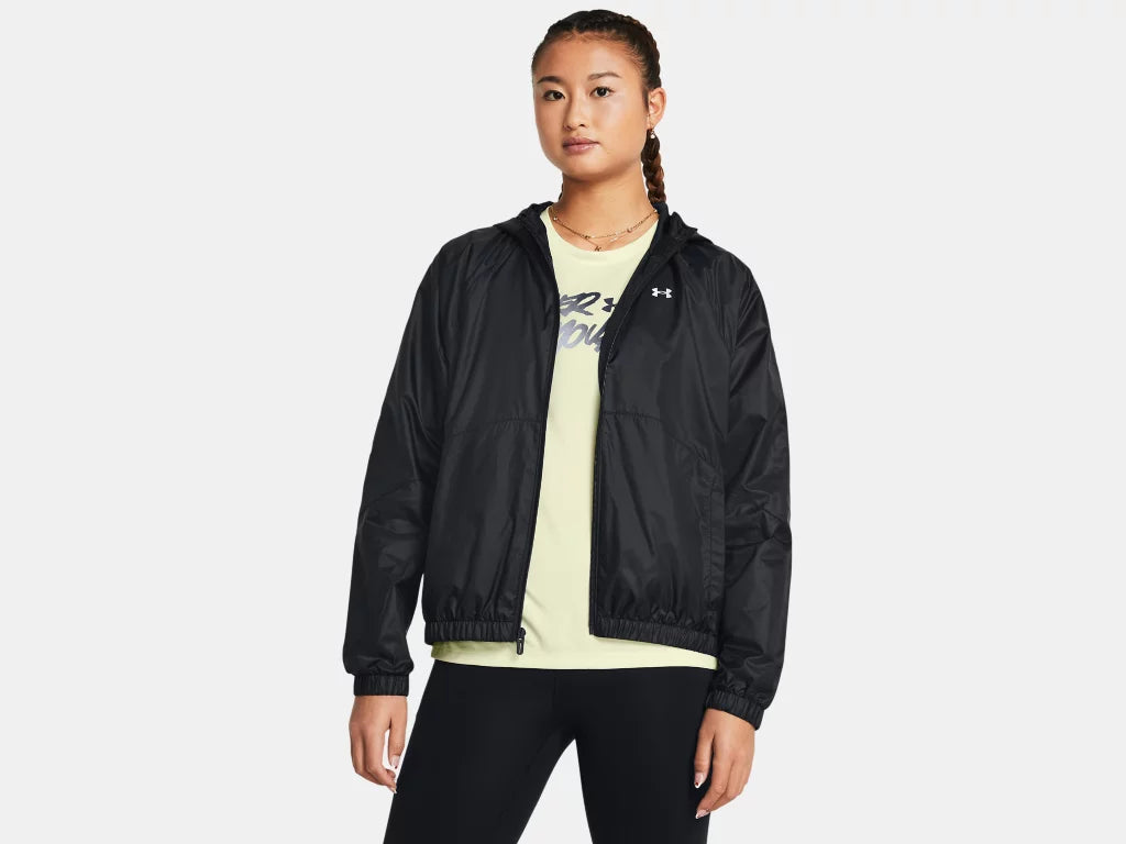 UA Rival Sport Windbreaker W Black