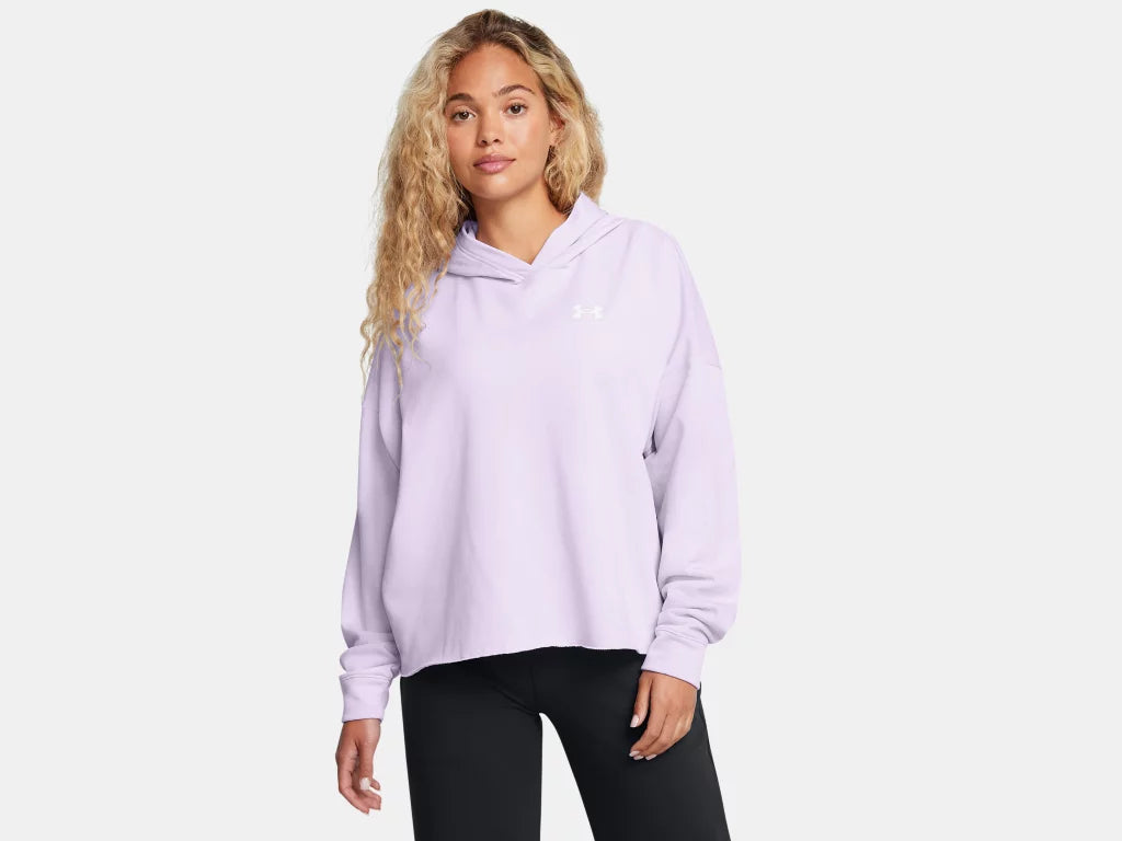 UA Rival Terry OS Hoodie W Salt Purple