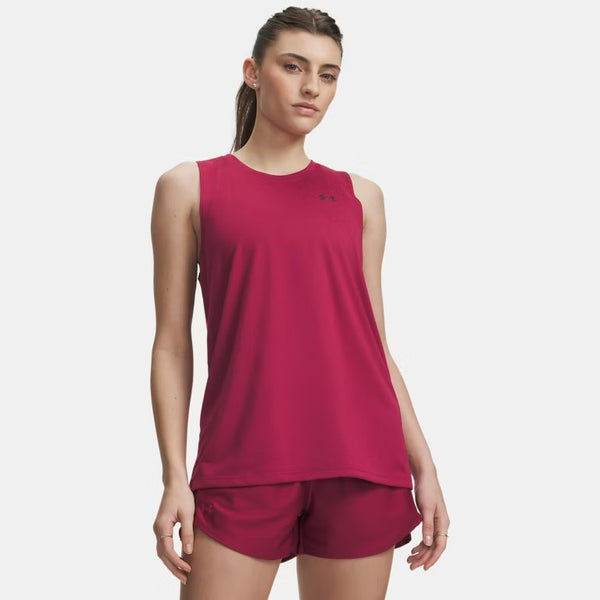 UA Tech™ Tank Solid W Claret/Ox Blood