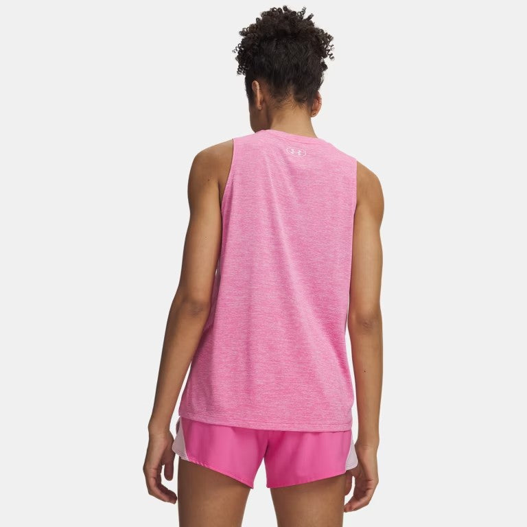 UA Tech™ Twist Tank W Pink Frenzy