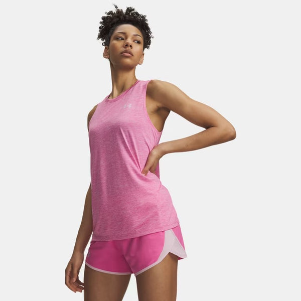 UA Tech™ Twist Tank W Pink Frenzy