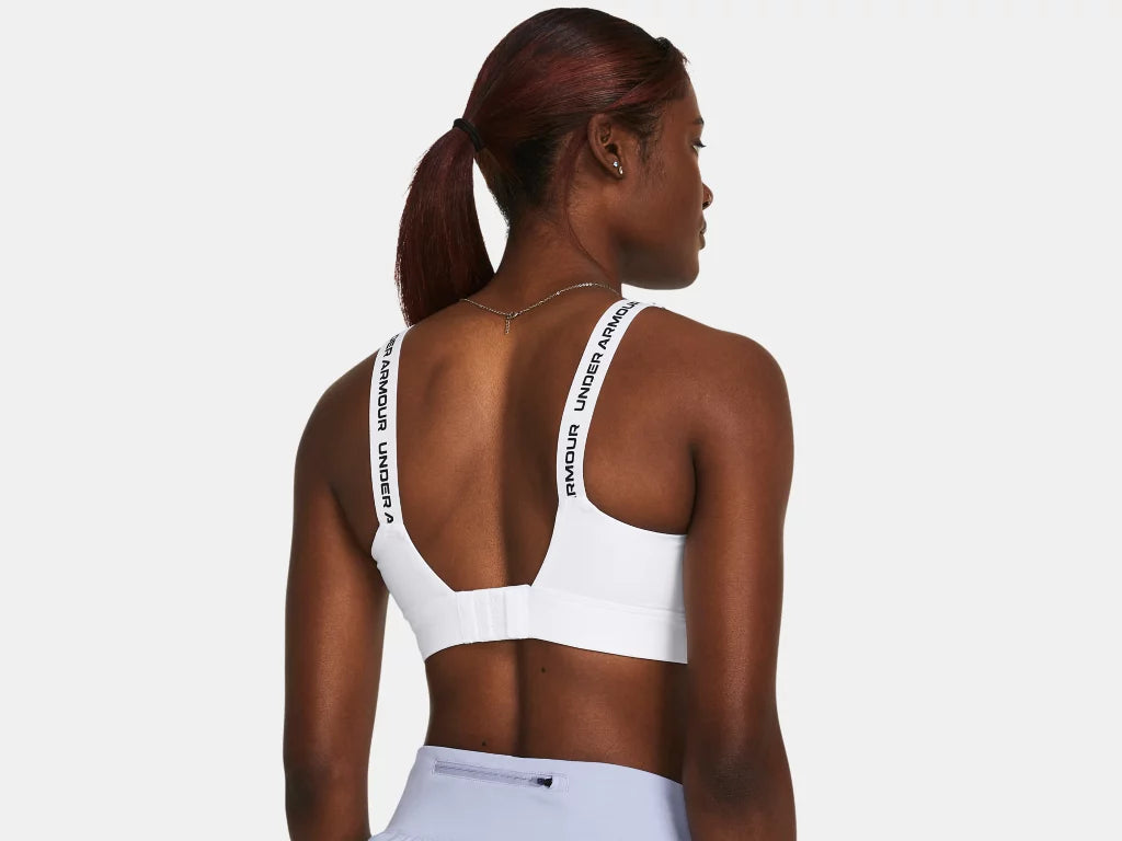 UA Infinity High 2.0 Bra White