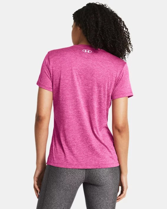 UA Tech Twist Tee W Pink