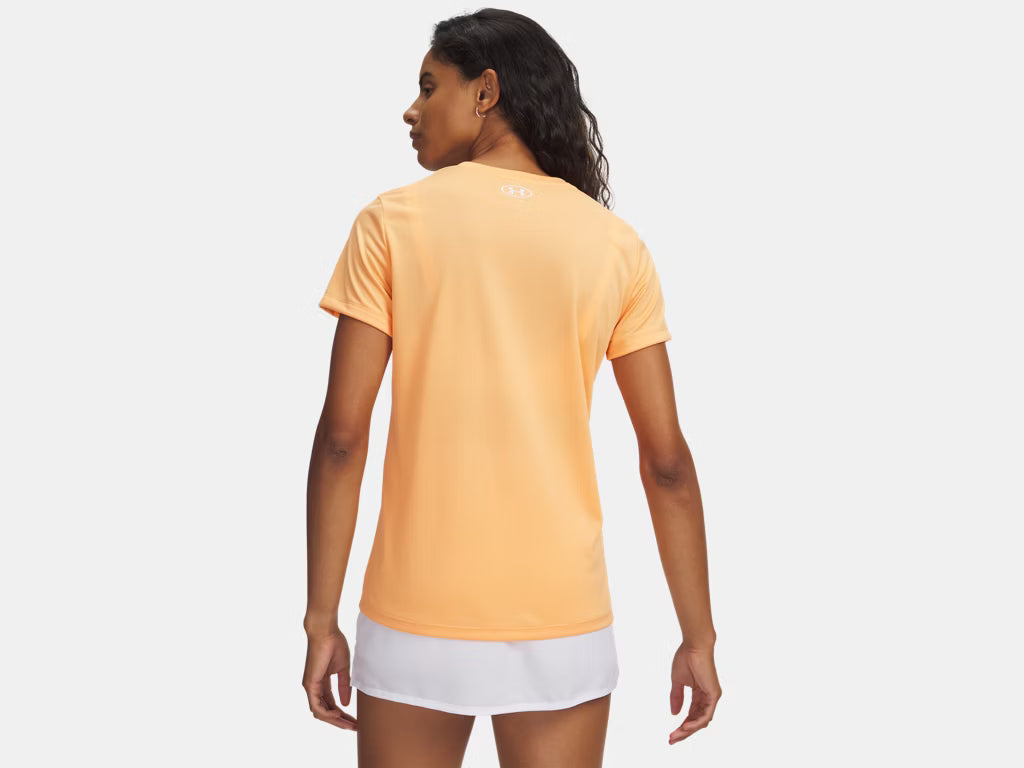 UA Tech SS W Orange Bloc