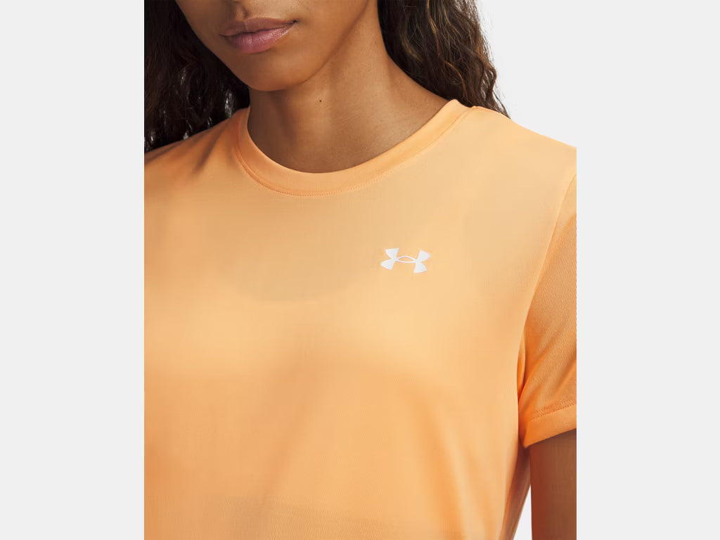 UA Tech SS W Orange Bloc