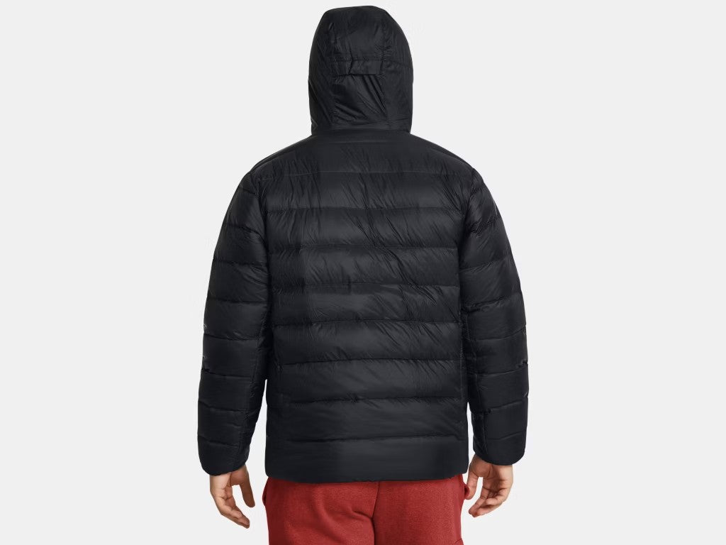 UA Legend Down Hooded Jacket M Black/White