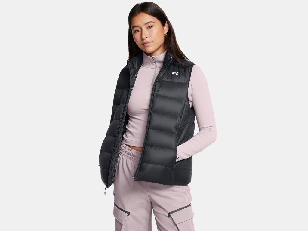 UA Legend Down Vest W Black/White