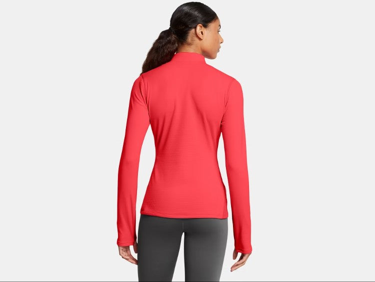 UA Vanish CW 1/2 Zip Top W Racer Red/Reflective