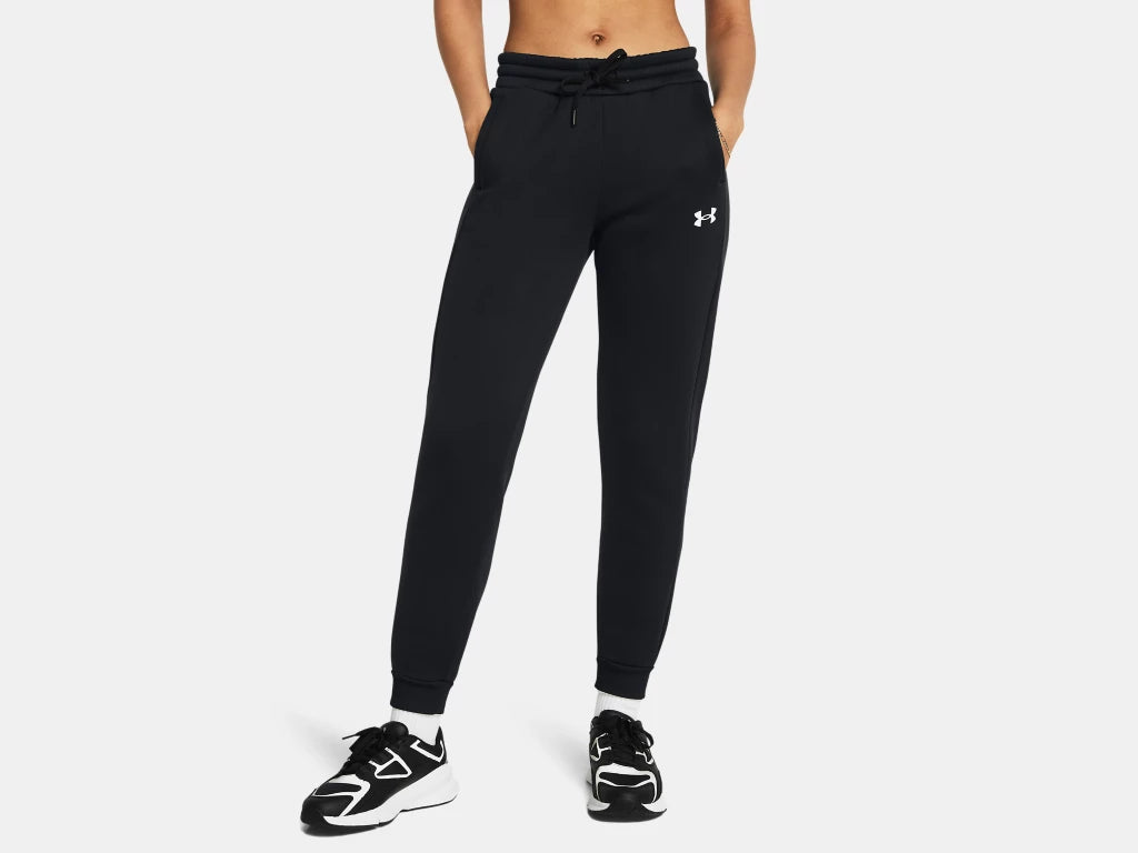 UA Armour Fleece Joggers W Black