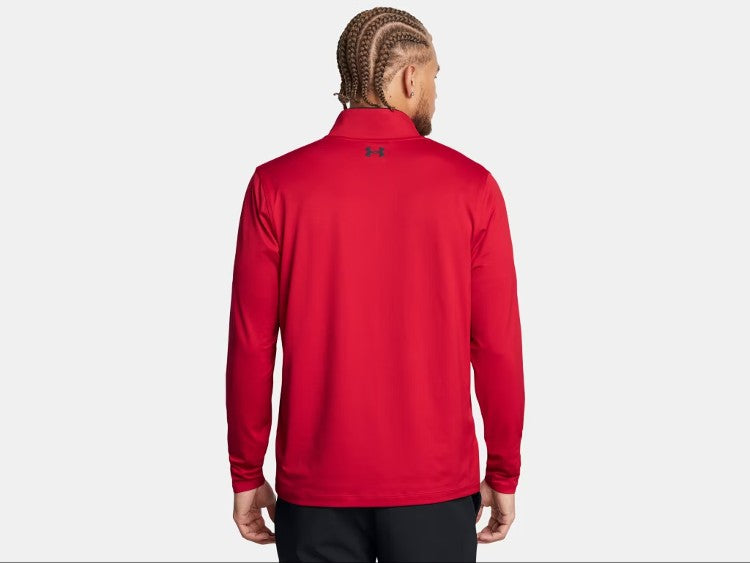 UA MatchPlay 1/4 Zip M Red