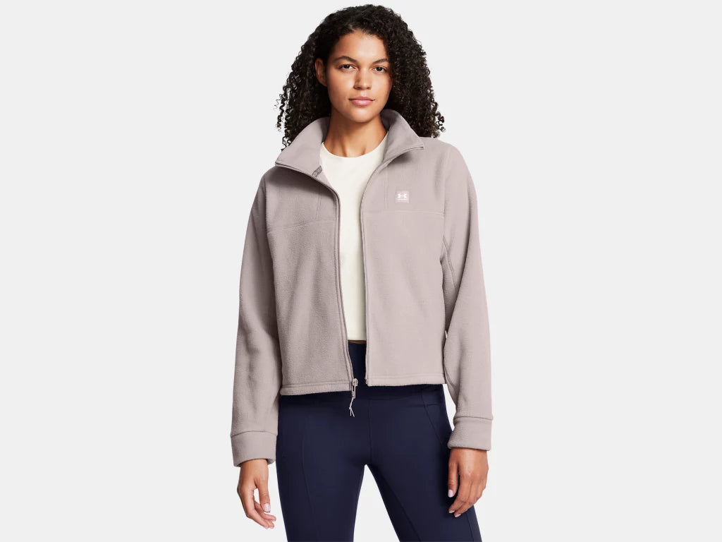 UA Expanse Fleece FZ W Tetra Gray