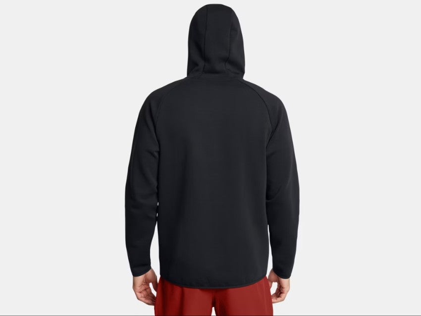 UA Unstoppable Fleece Full-Zip Hoodie M Black