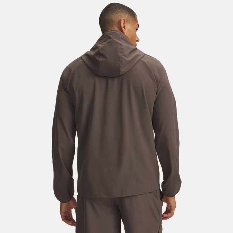 UA Vibe Woven Jacket M Peppercorn