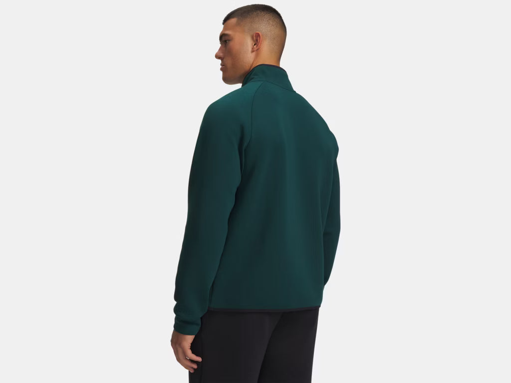 UA Unstoppable Fleece ½ Zip M Arden Green
