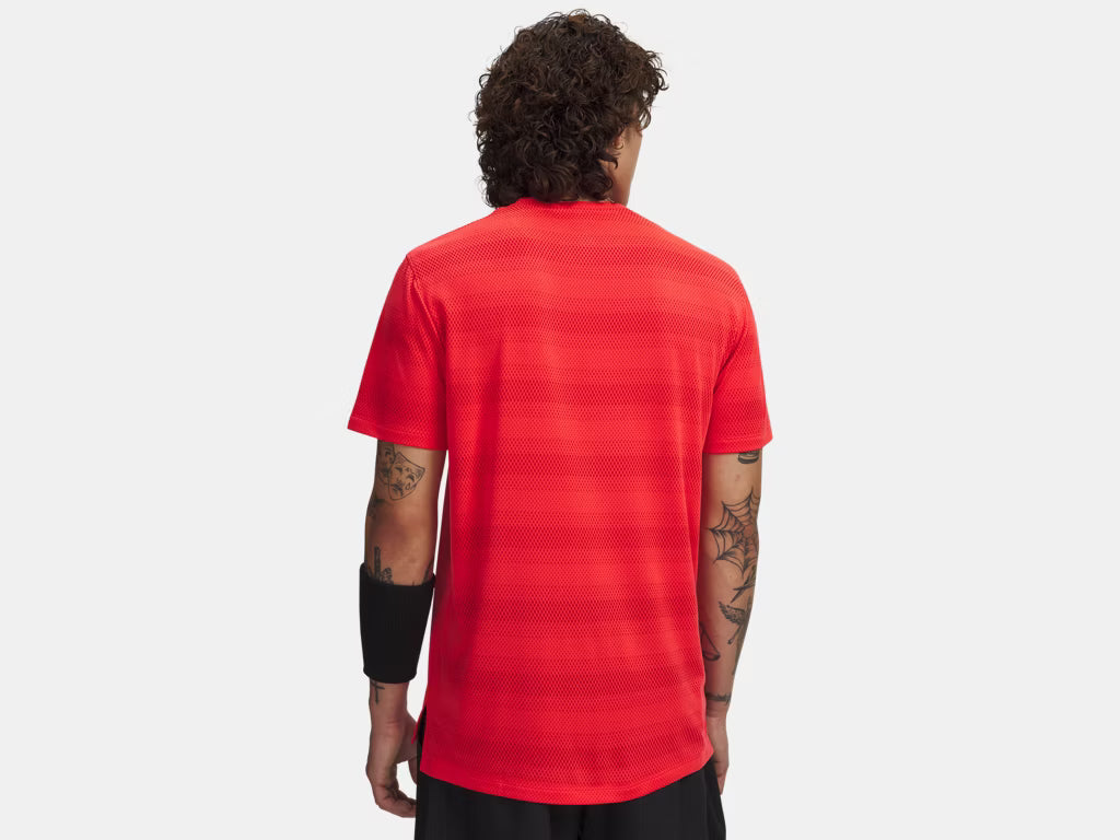 UA Velociti Short Sleeve M Racer Red/Reflective