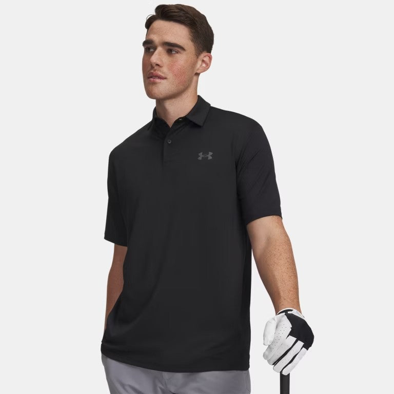 UA Matchplay Polo M Black