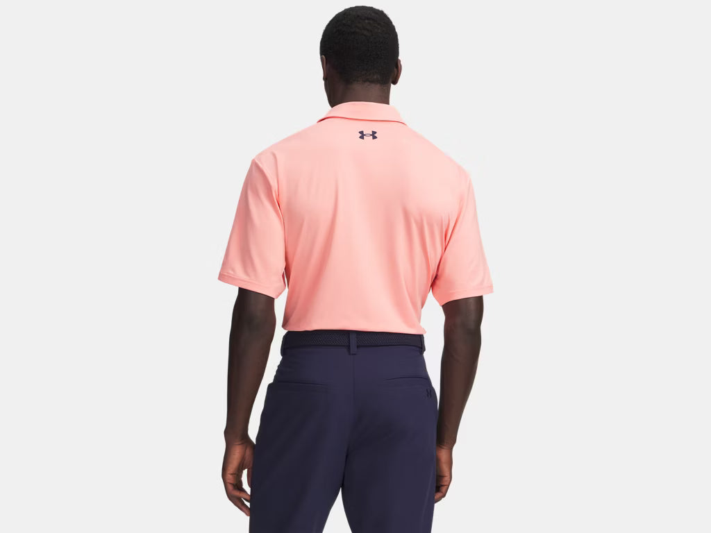 UA Matchplay Polo M Posh Pink