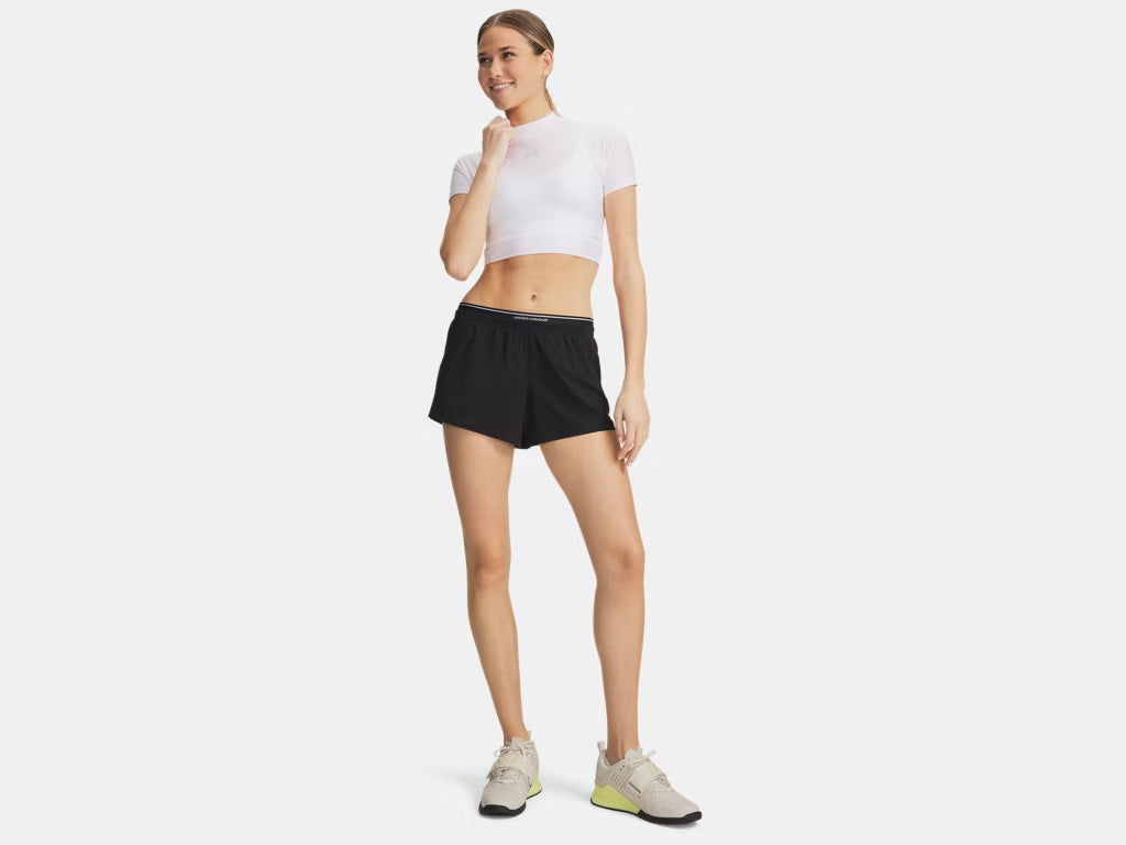 UA Vanish Woven 3" Shorts W Black