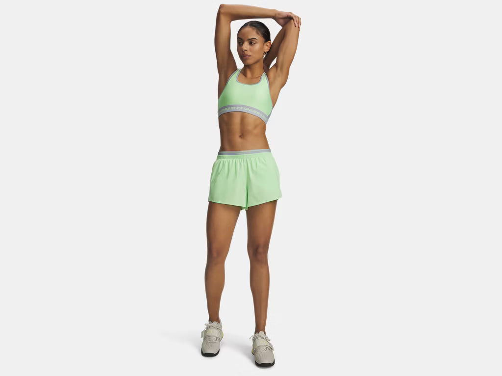 UA Vanish Woven 3" Shorts W Lumos Lime