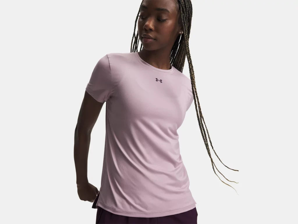UA Vanish Short Sleeve Women's Mauve Pink/Purple