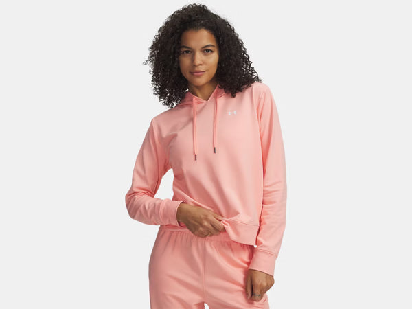 UA Sport Terry Hoodie W Posh Pink