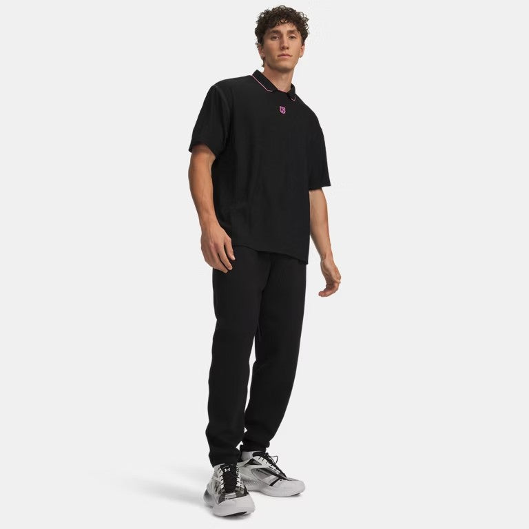 UA Unstoppable Fleece Joggers M Black