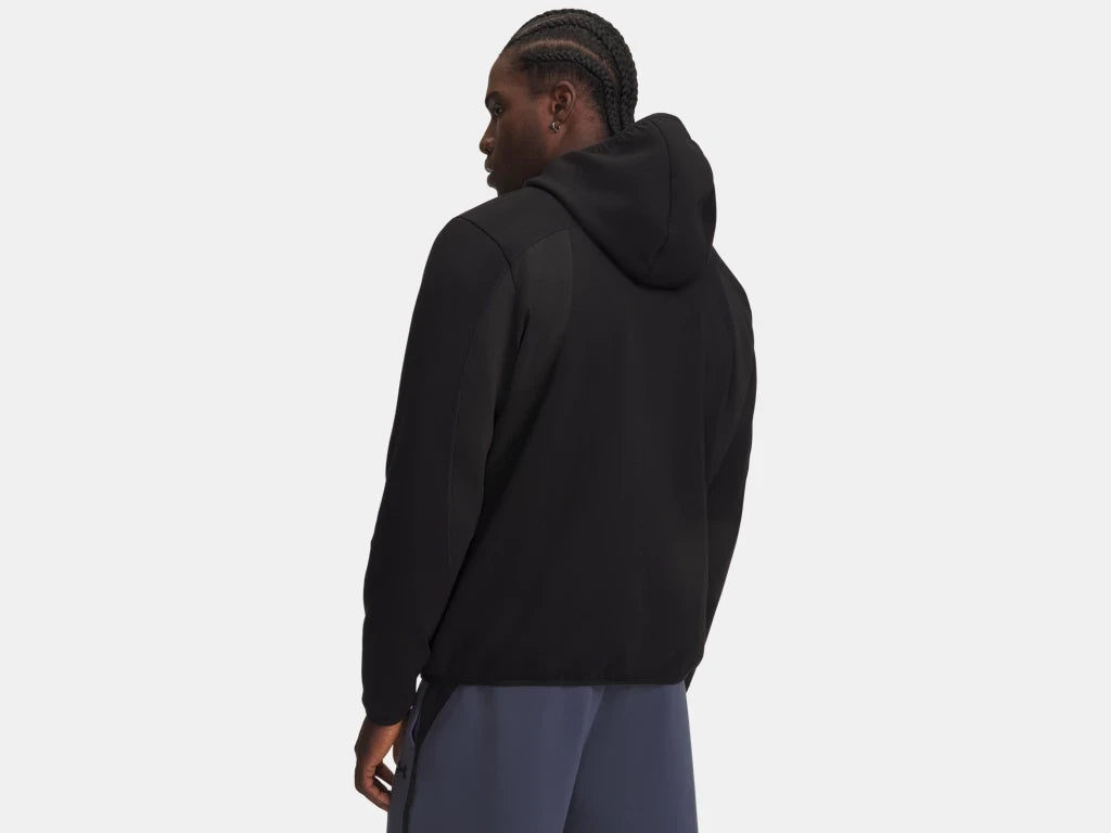 UA Unstoppable Fleece Textured - Black