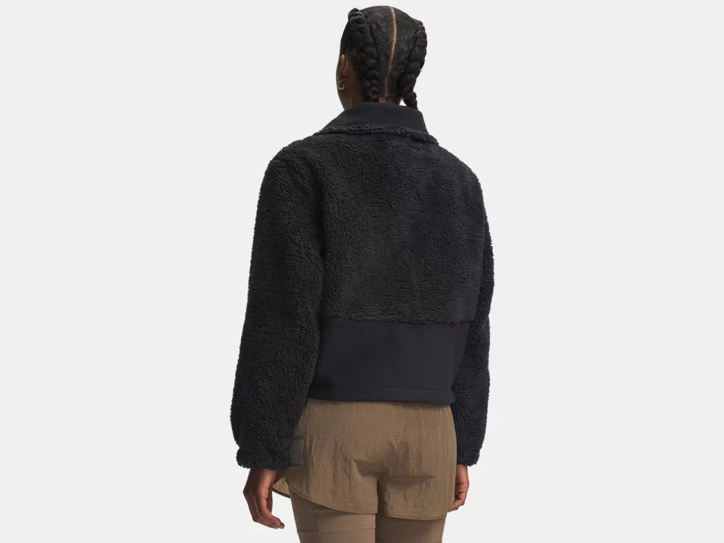 UA Basecamp Fleece FZ W Black/Black/Anthracite